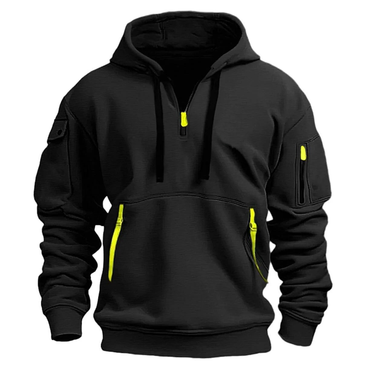 Adriano Half-Zip Pullover Hoodie