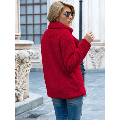 Damen Teddyjacke – Komfortabel und Modisch