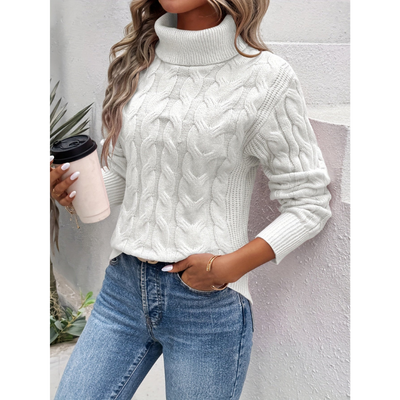 Eleganter Damen Baumwollpullover – Satino Warm