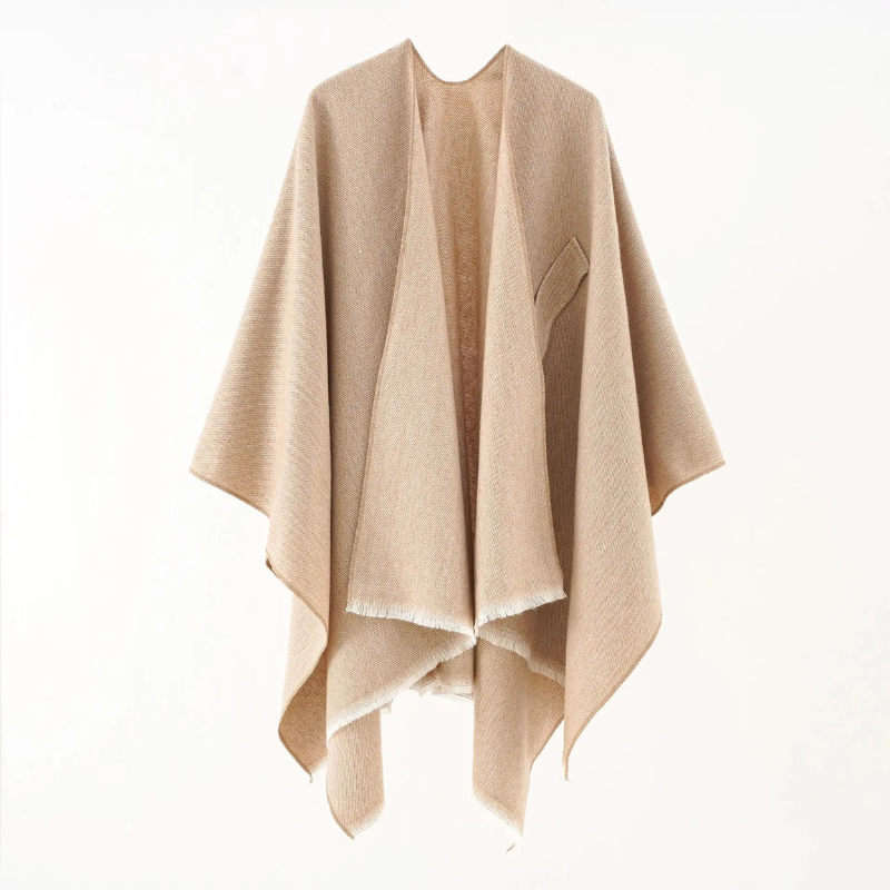 Elina Cashmere Poncho