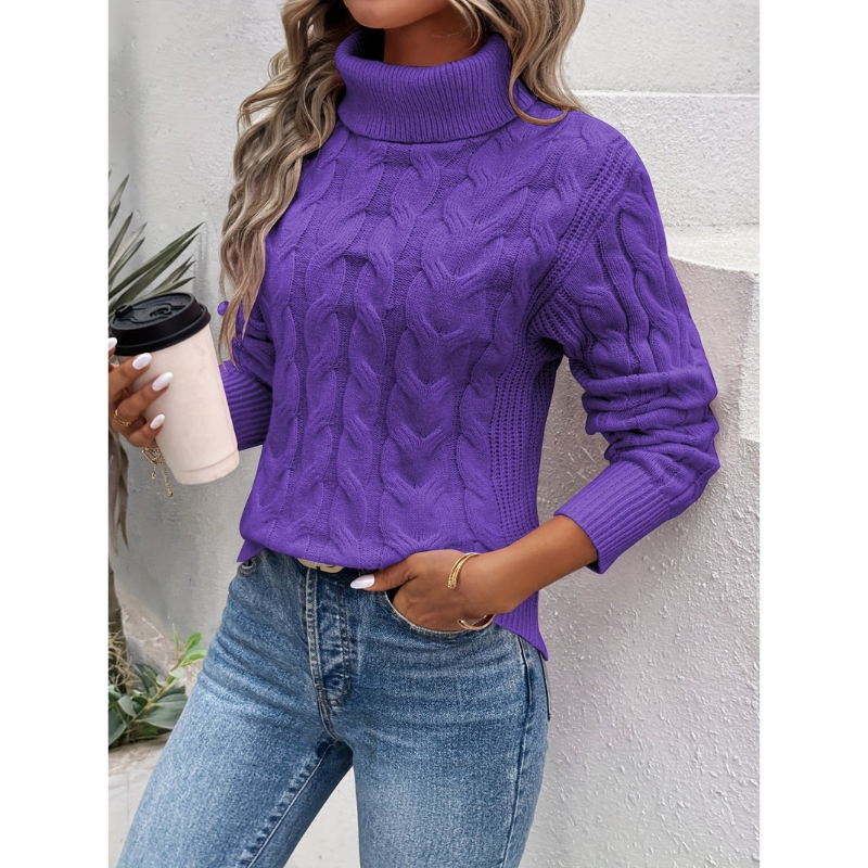 Eleganter Damen Baumwollpullover – Satino Warm