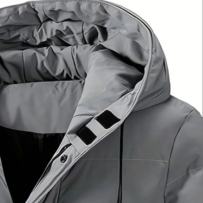 Nordfall Herren Premium Lange Puffer Winterjacke