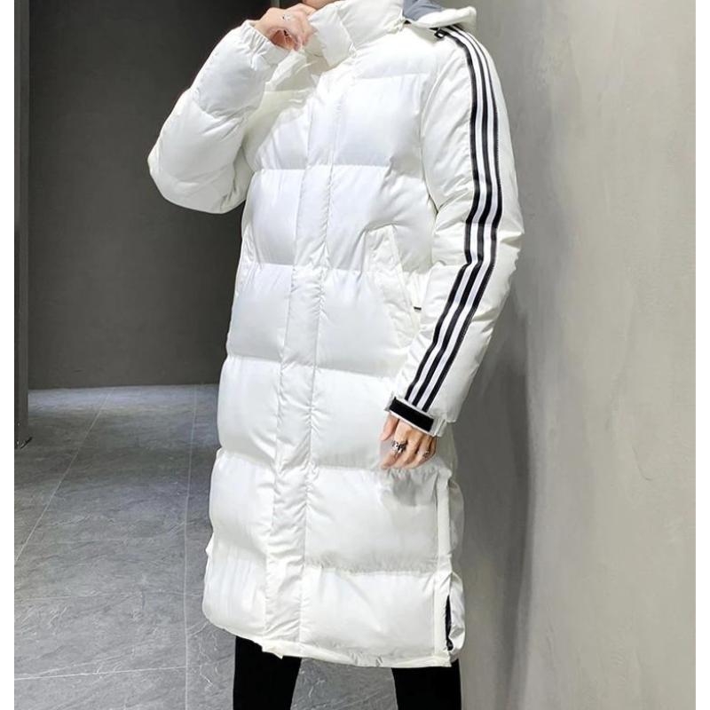 Lucian Langwintermantel – Elegante Wärme mit Kapuze