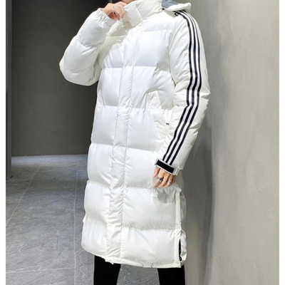 Lucian Langwintermantel – Elegante Wärme mit Kapuze