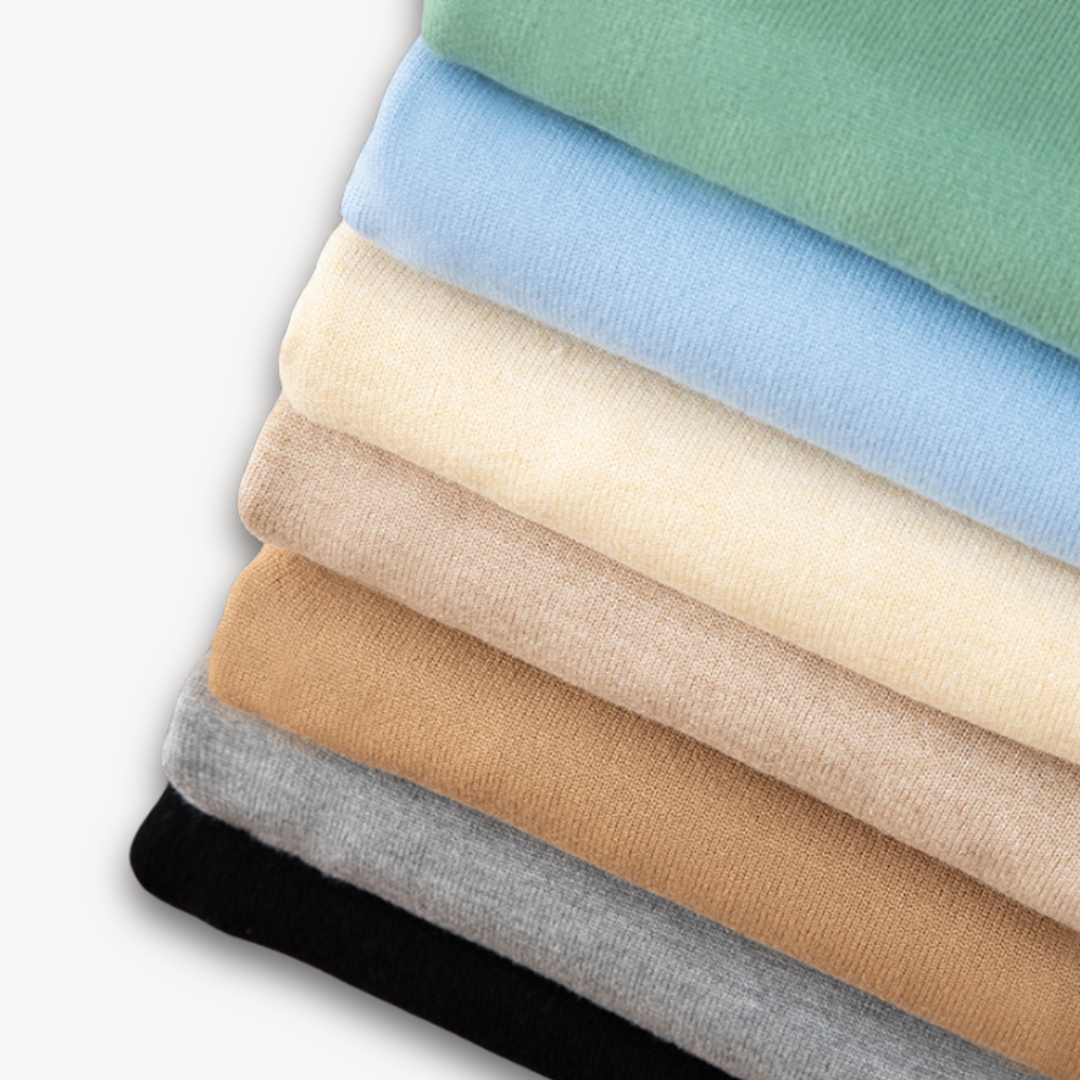 Herren Slim Fit V-Ausschnitt Pullover aus Kaschmir – Weich und Leicht