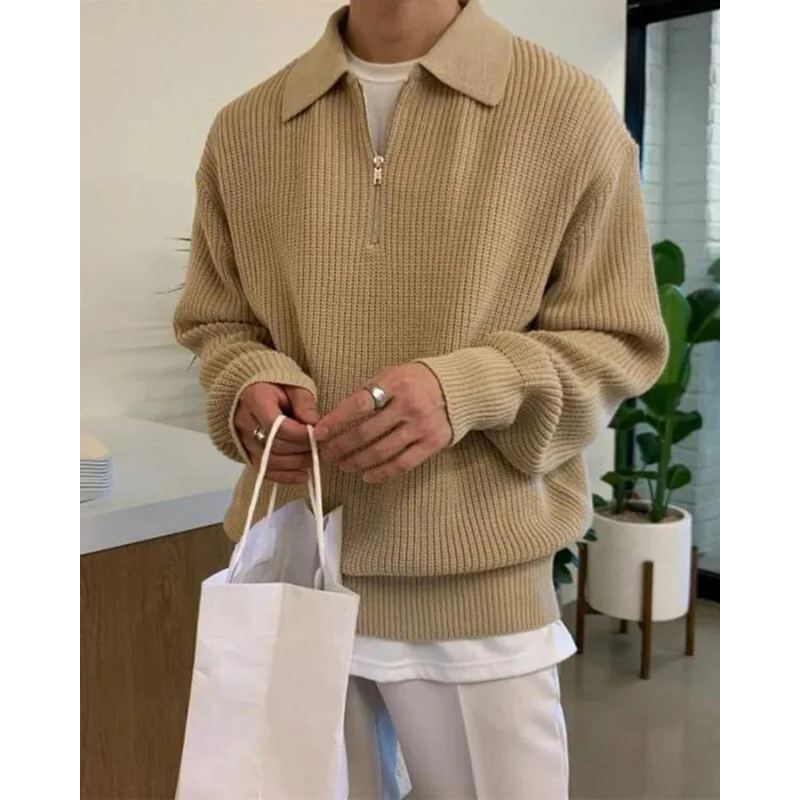 Cesare Half-Zip Pullover