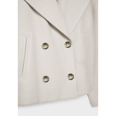 Chic & Vielseitige Damenjacke im taillierten Doppelreiher-Stil