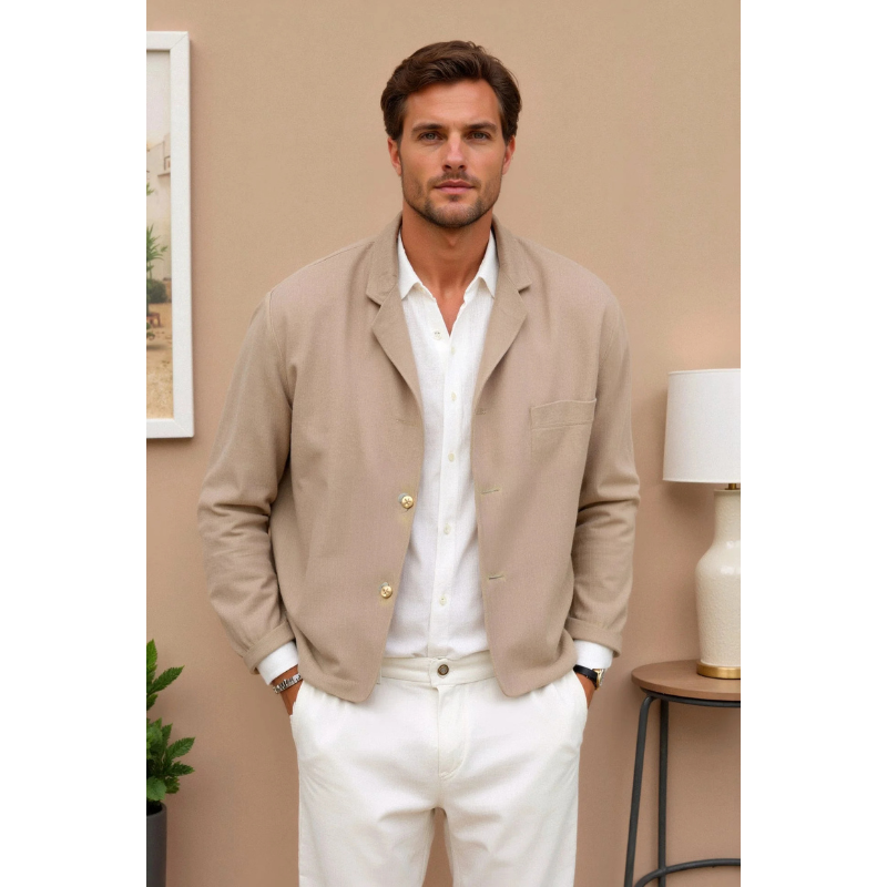 Teun Freizeit-Sakko mit Reverskragen