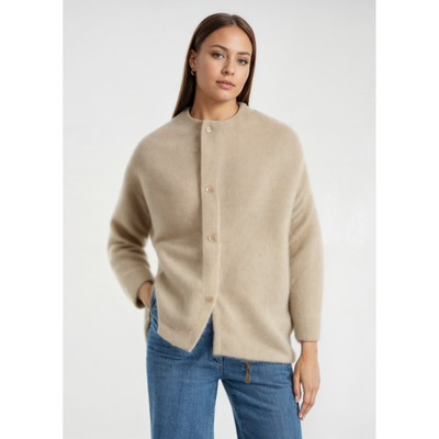 Sanfter Offener Damen Cardigan