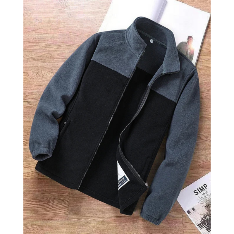 Nordfall Herren Fleecejacke - Wind- und Wasserabweisend für Freizeit