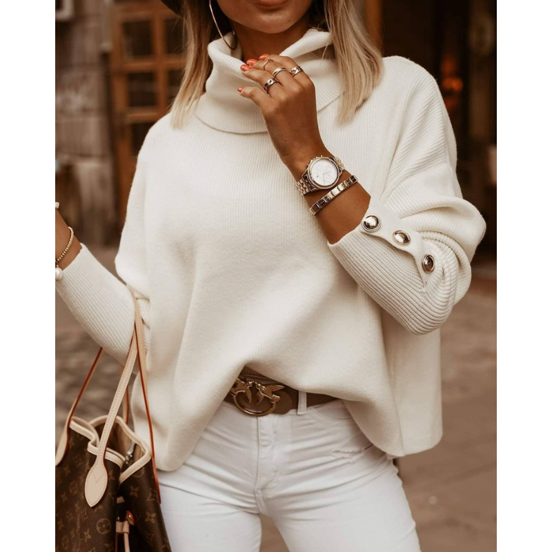 Elena Damenpullover mit Rollkragen