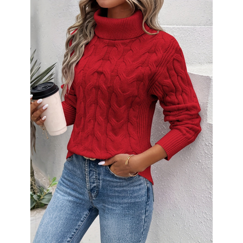 Eleganter Damen Baumwollpullover – Satino Warm