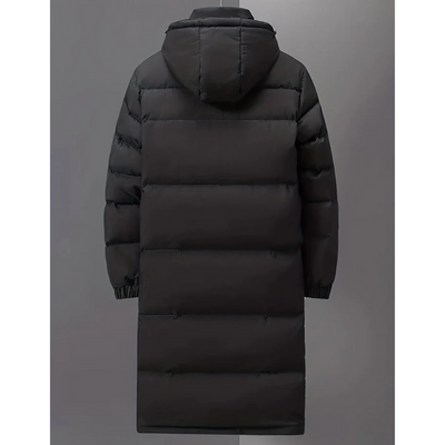 Langer Damen Pufferparkajacke