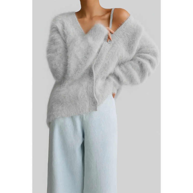 Eleganter Damen-Cardigan aus hochwertigem Kaschmir