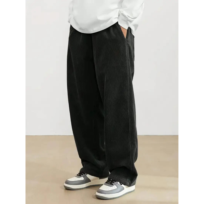 Bequeme Herrenhose mit geradem Schnitt – Relaxed Comfort Fit