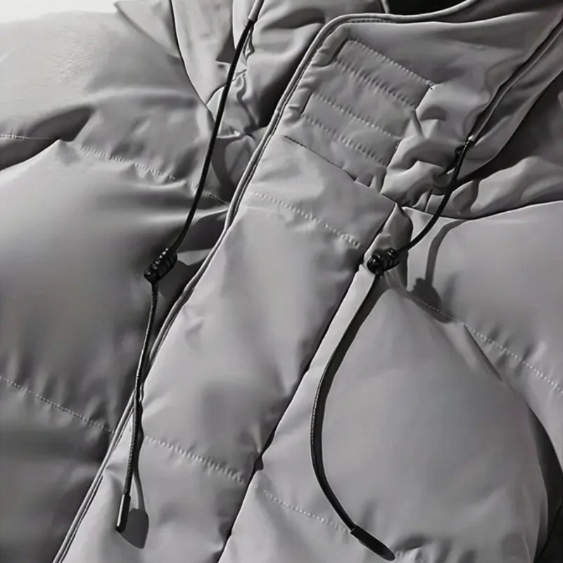 Nordfall Herren Premium Lange Puffer Winterjacke