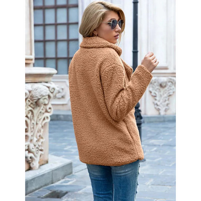 Damen Teddyjacke – Komfortabel und Modisch