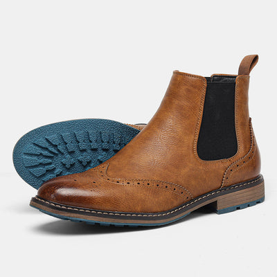 Milano Leder Chelsea Boots – Zeitlose Eleganz für Herren
