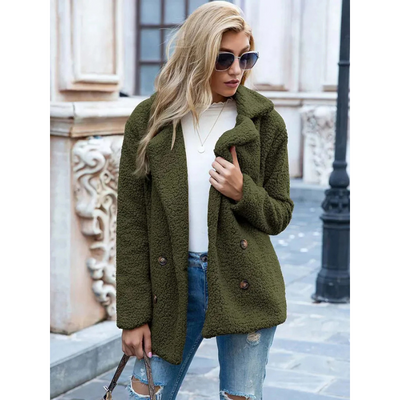 Damen Teddyjacke – Komfortabel und Modisch