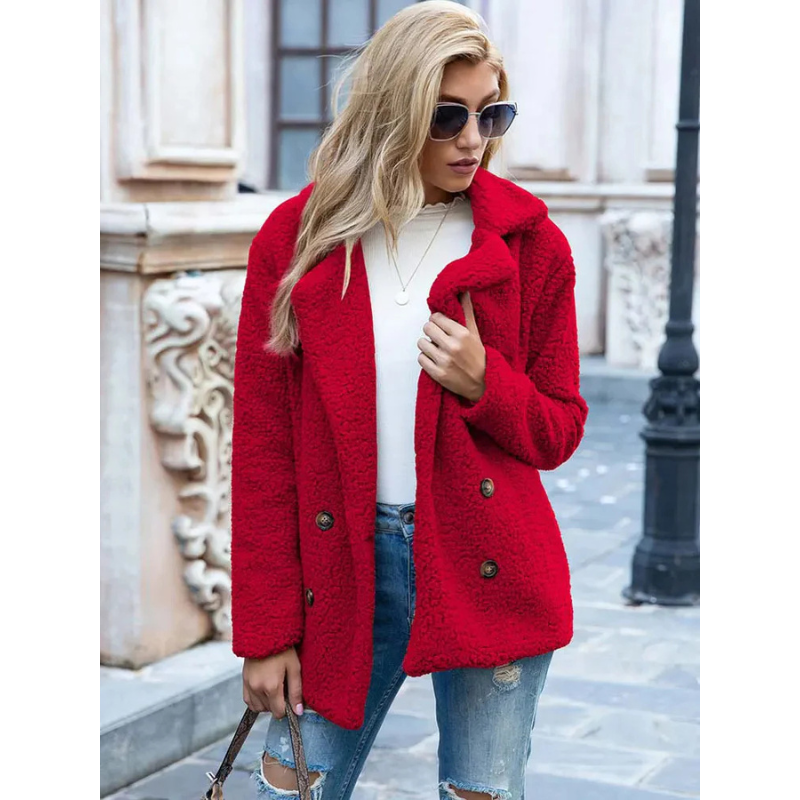 Damen Teddyjacke – Komfortabel und Modisch