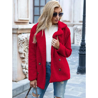 Damen Teddyjacke – Komfortabel und Modisch