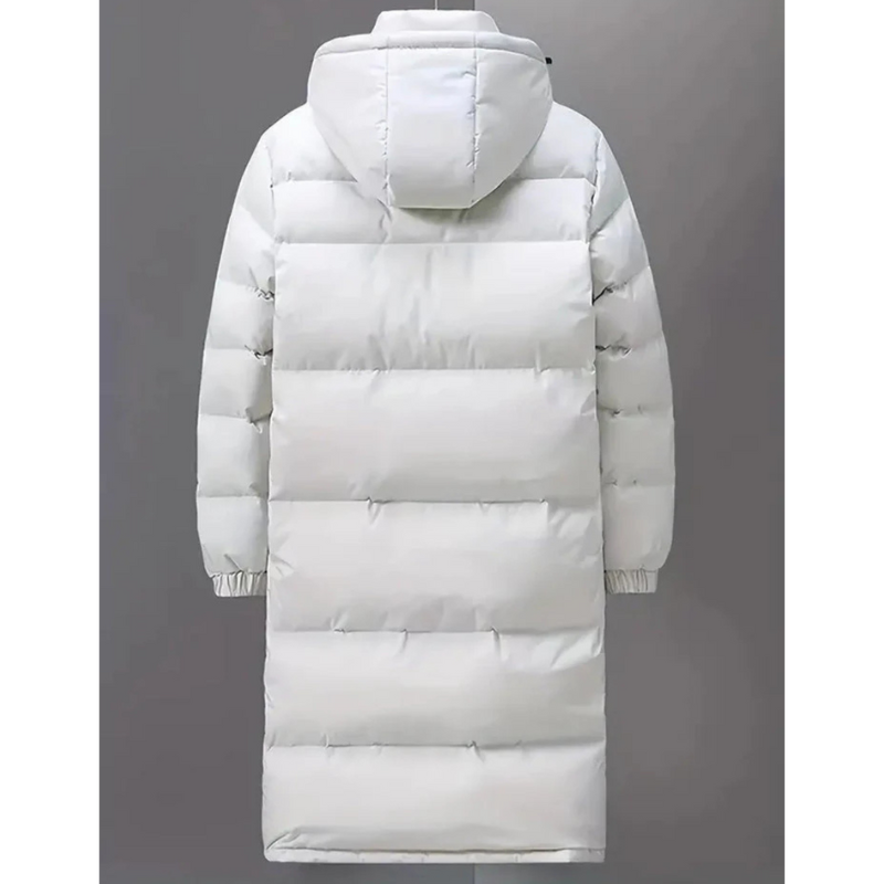 Langer Damen Pufferparkajacke