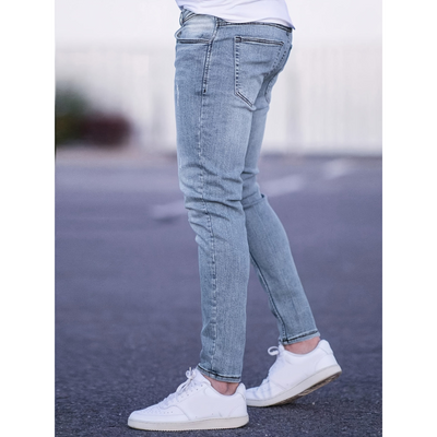 Herren Skinny Jeans – Mittlere Stretch-Denim