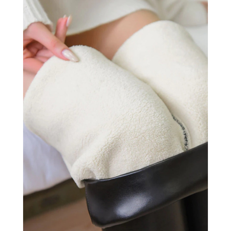 Damen Thermo Leggings im Lederlook von Roma