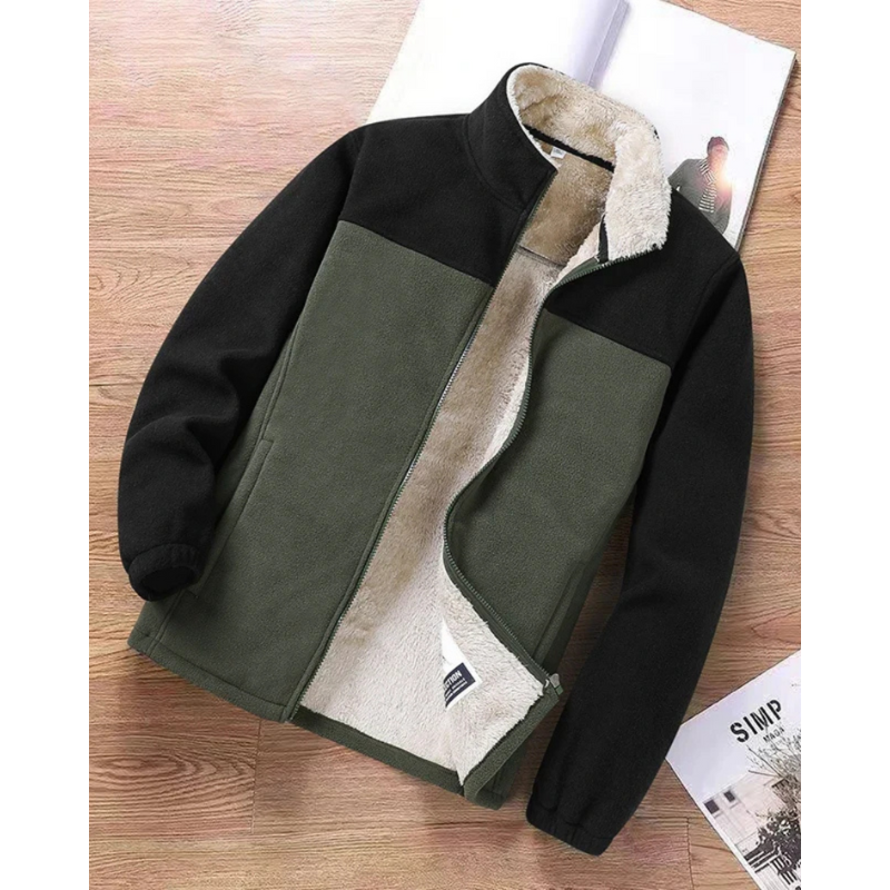 Nordfall Herren Fleecejacke - Wind- und Wasserabweisend für Freizeit