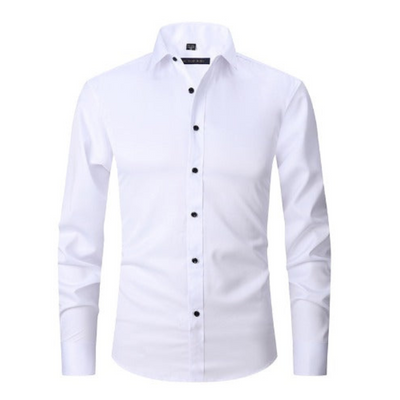 Herren Hemd – Knitterfrei & Stretch mit Zeitlosem Eleganten Schnitt
