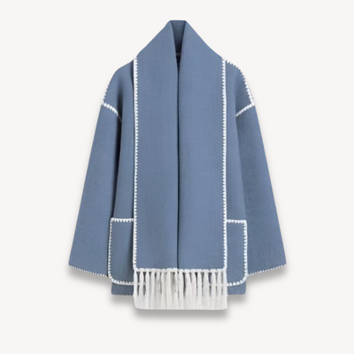 Damen Winterjacke mit Schal – Stilvoll und Warm