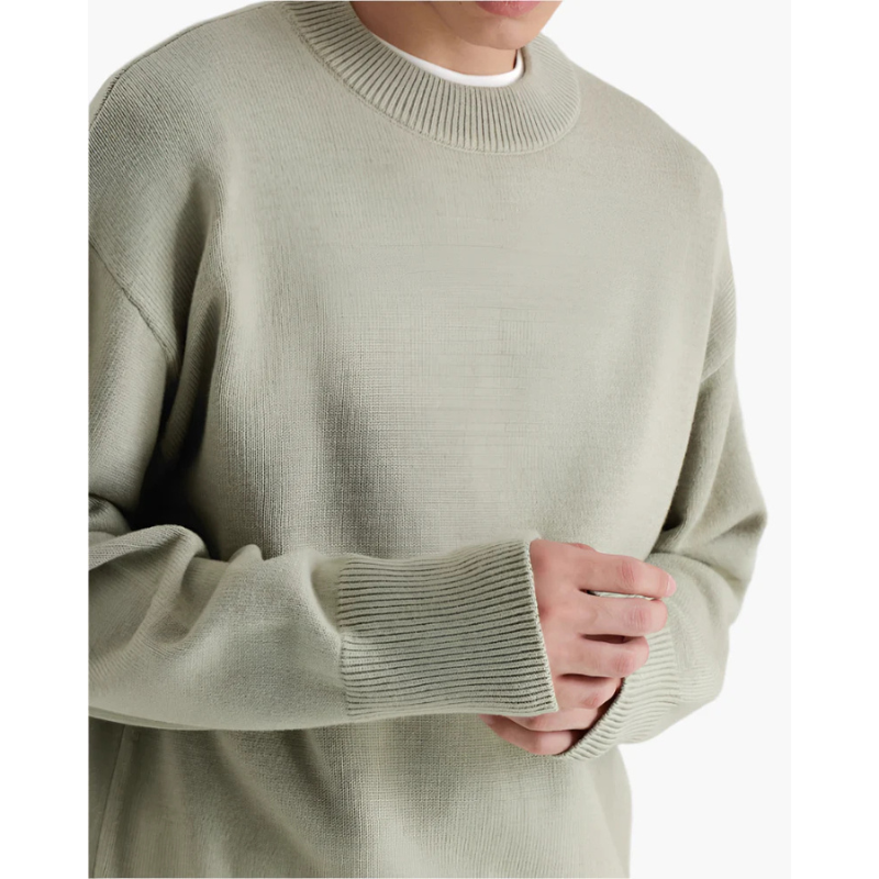 100% Premium Wool Turtleneck Sweater