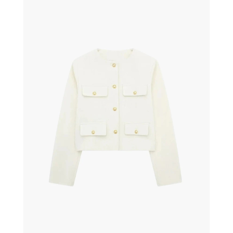 Tailored Savile Crop Blazer