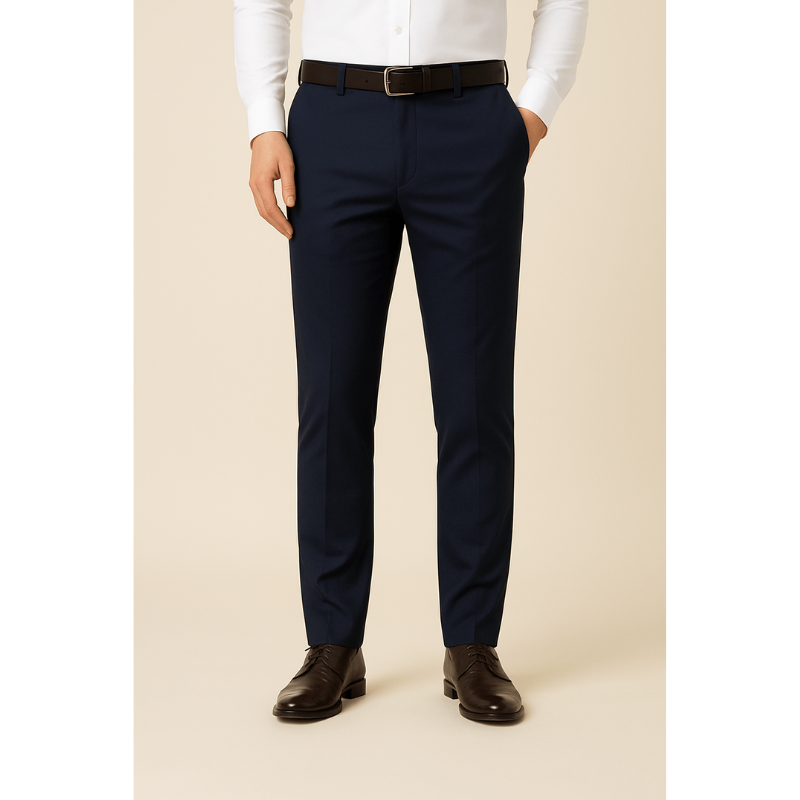 Napoli Stretch Herrenanzughose – Taillierte Passform für optimalen Komfort