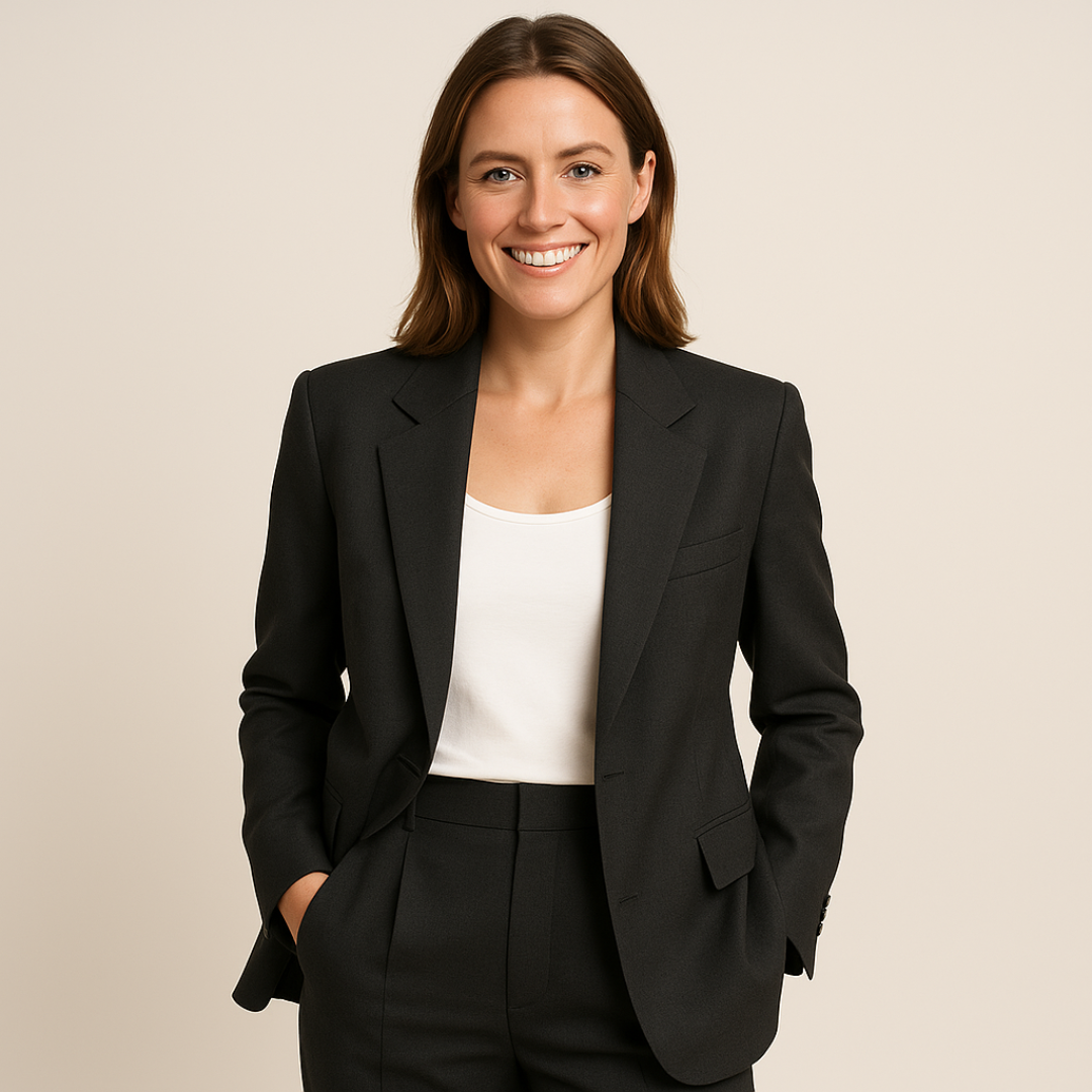 Damen Business-Anzug – Stilvoller Blazer mit passender Hose