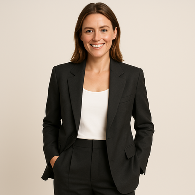 Damen Business-Anzug – Stilvoller Blazer mit passender Hose