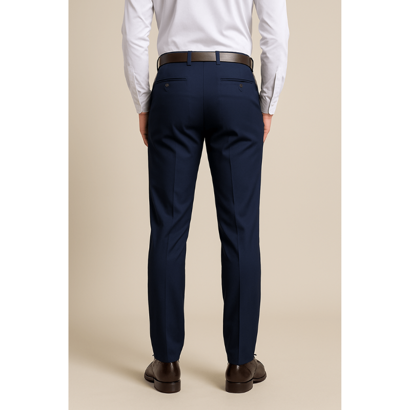 Napoli Stretch Herrenanzughose – Taillierte Passform für optimalen Komfort