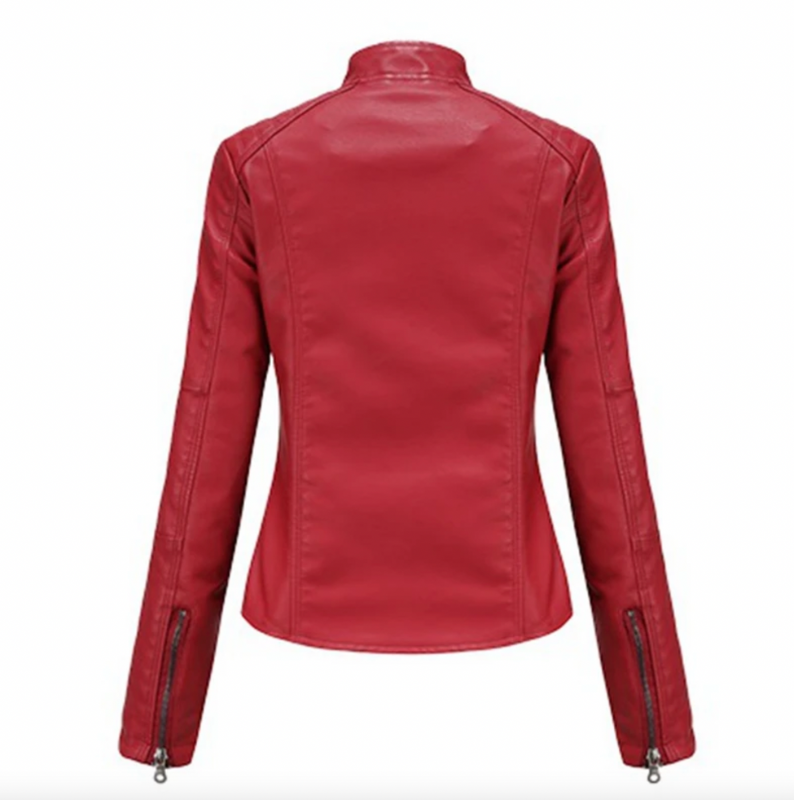 Luxe Lederjacke für Damen von Mila