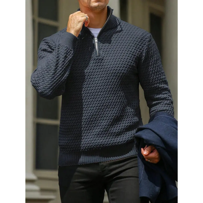 Verona Zip-Up Pullover – Zeitloser Komfort