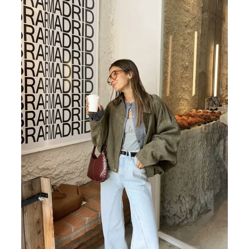 Anna – Damen Winterjacke in lässiger Passform mit Reißverschluss