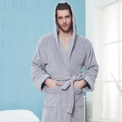 Cortona Komfort Fleece Bademantel – Extra Lange und Luxuriöse Wärme