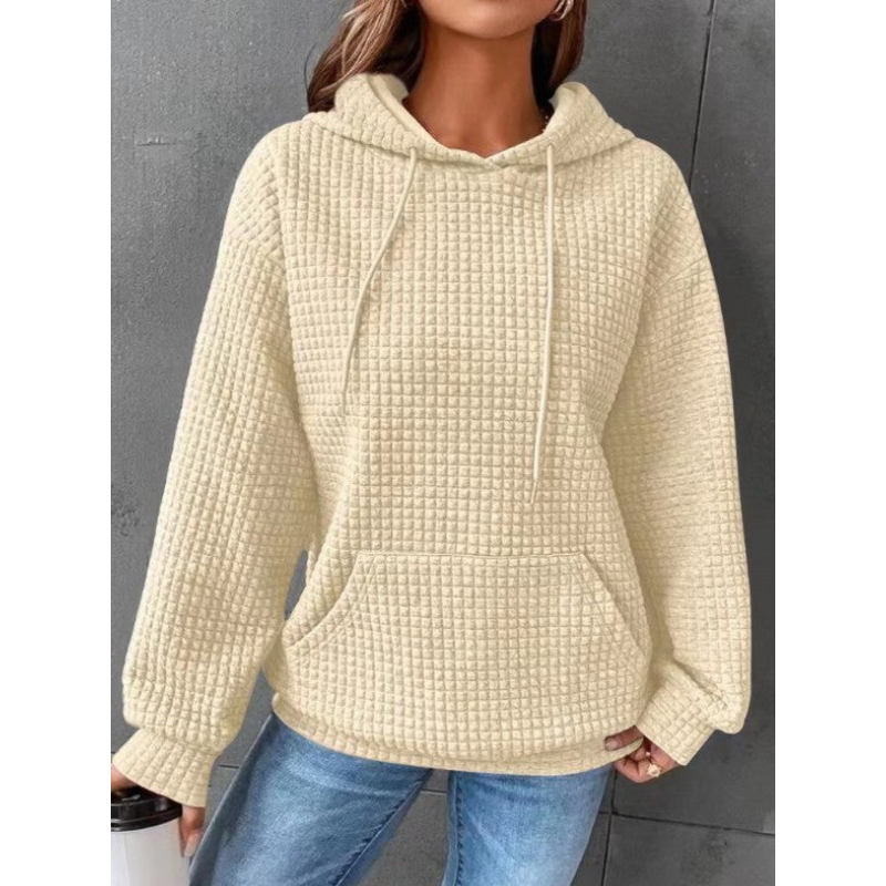 Damen Kapuzenpullover mit Kordelzug