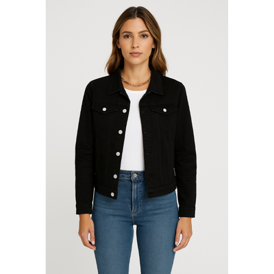 Siena – Damenkurze Denimjacke