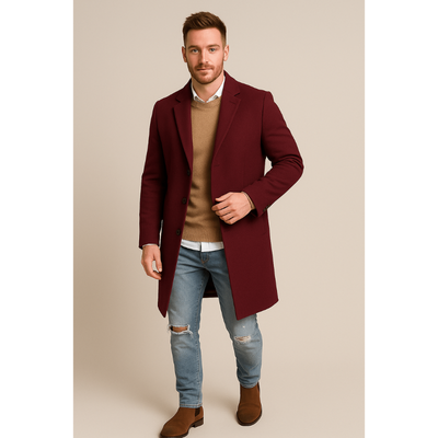 Milano Herren Trenchcoat – Taillierte Passform & Zeitlose Eleganz