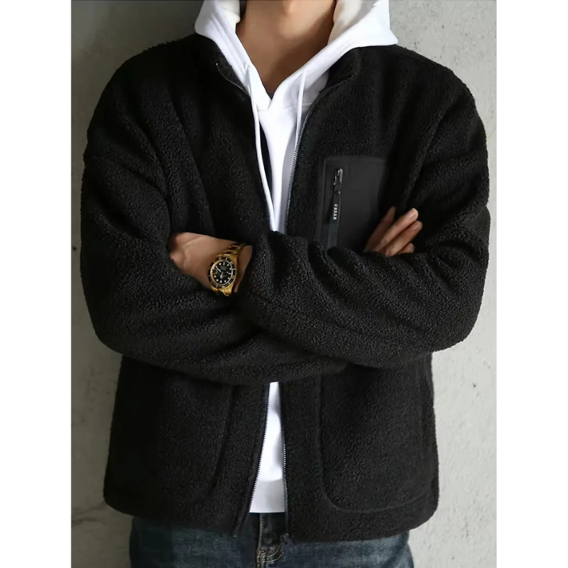 Fabian Lamswollen Herrenjacke - Elegante Herrenjacke aus Lammwolle