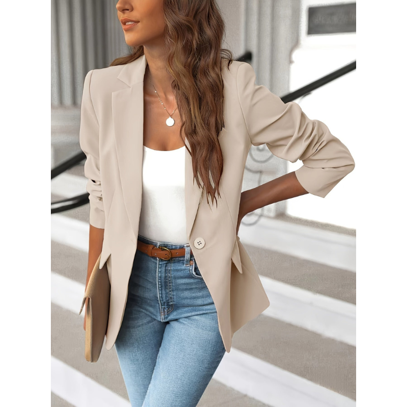 Frauen Blazer im Suèdelook