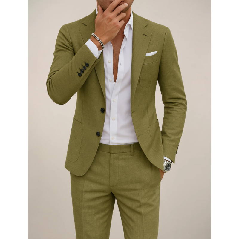 Leichter Herrenanzug – Ideal für Hochzeiten und besondere Anlässe