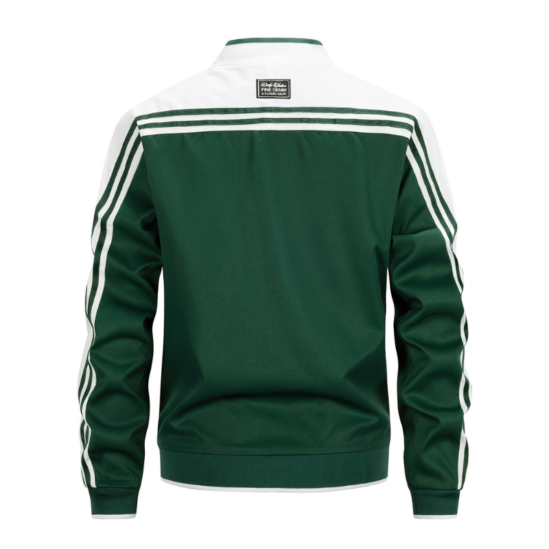 Herren Leichte Übergangsjacke – Sportjacke mit Baseballkragen