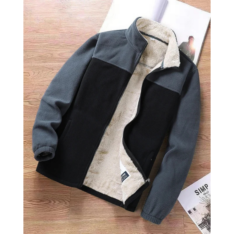 Nordfall Herren Fleecejacke - Wind- und Wasserabweisend für Freizeit