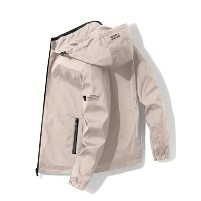 Herren Sportjacke mit Kapuze – Winddicht und Funktional